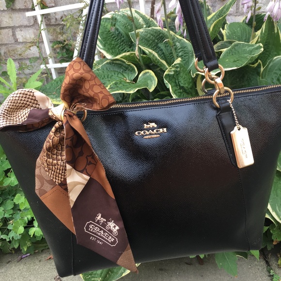 Coach Handbags - COACH AVA BLACK SHOULDER BAG